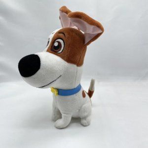 Secret Life of Pets 2 Max 8" Plush Toy Stuffed Terrier Dog Illumination